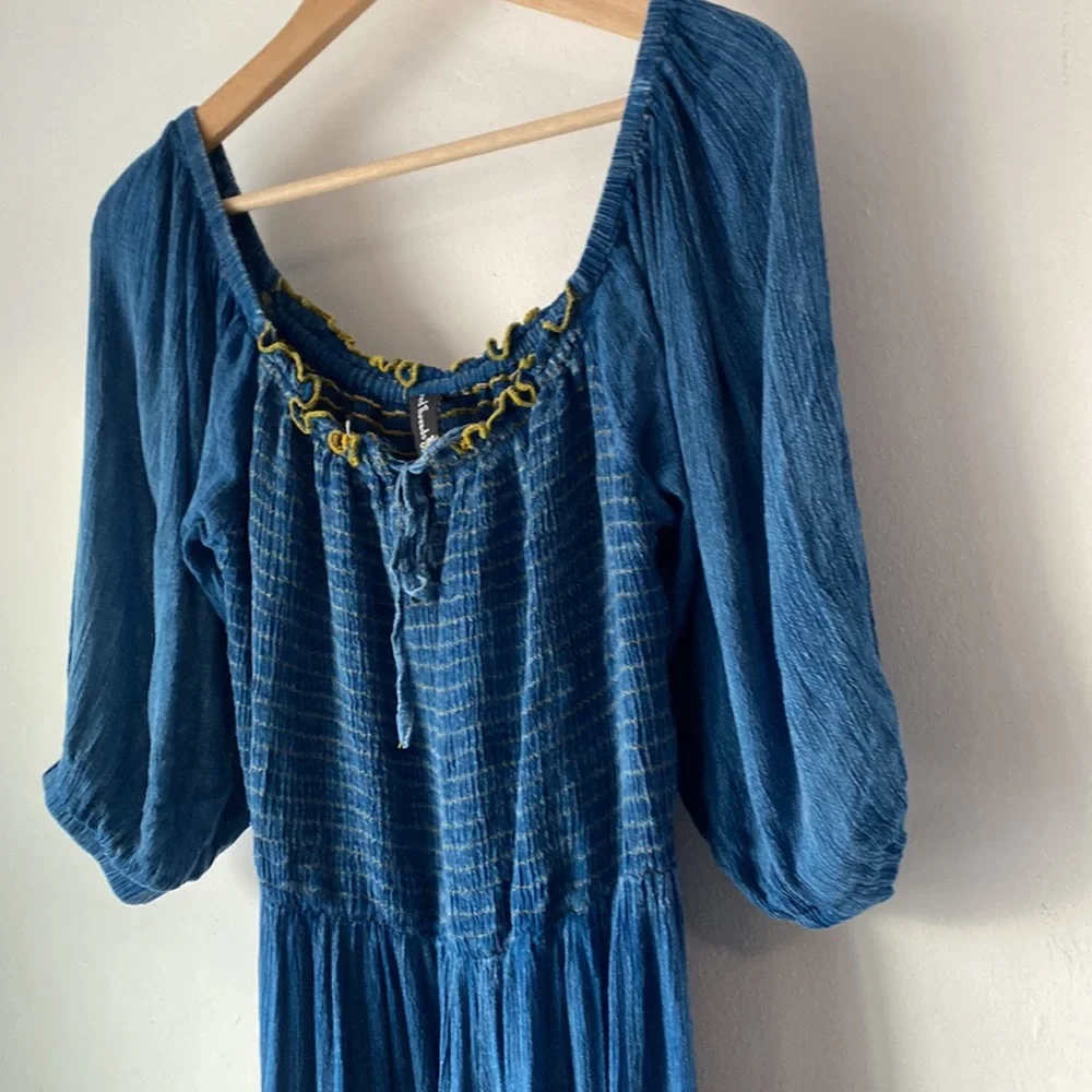 Sacred Threads S/M Off Shoulder Dress - Picture 4 of 10